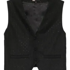 Жилет на пуговицах