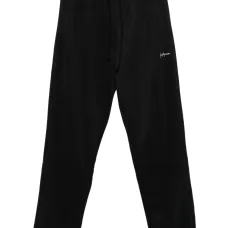 Спортивные брюки с кулиской и карманами на молнии