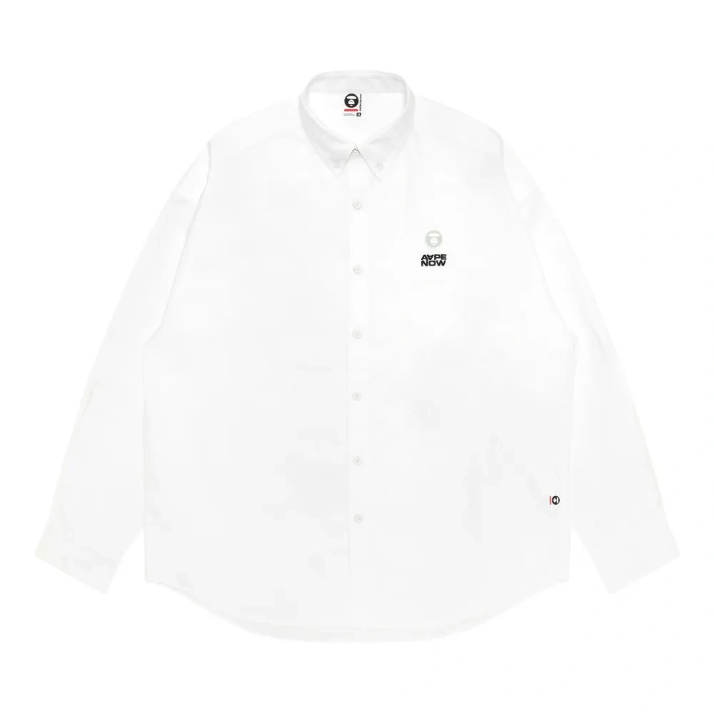 Рубашка с вышитым логотипом