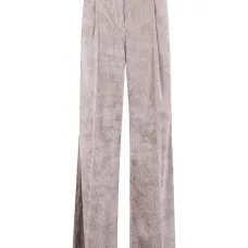 Вельветовые брюки со складками