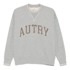 Клетчатая толстовка с вышивкой