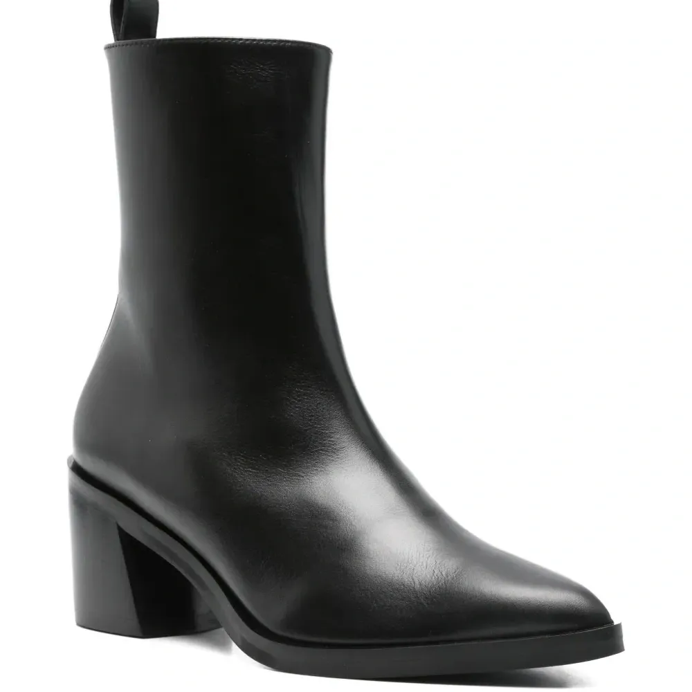 Ботильоны с заостренным носком