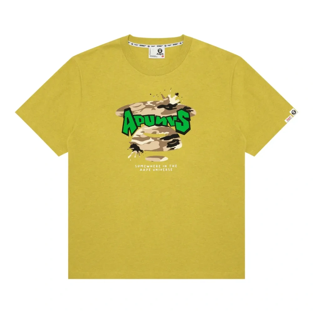 Футболка Aape Head с камуфляжным принтом