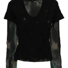 Комплект из двух топов с узором