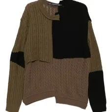 Джемпер асимметричного кроя в технике пэчворк Джемпер асимметричного кроя в технике пэчворк