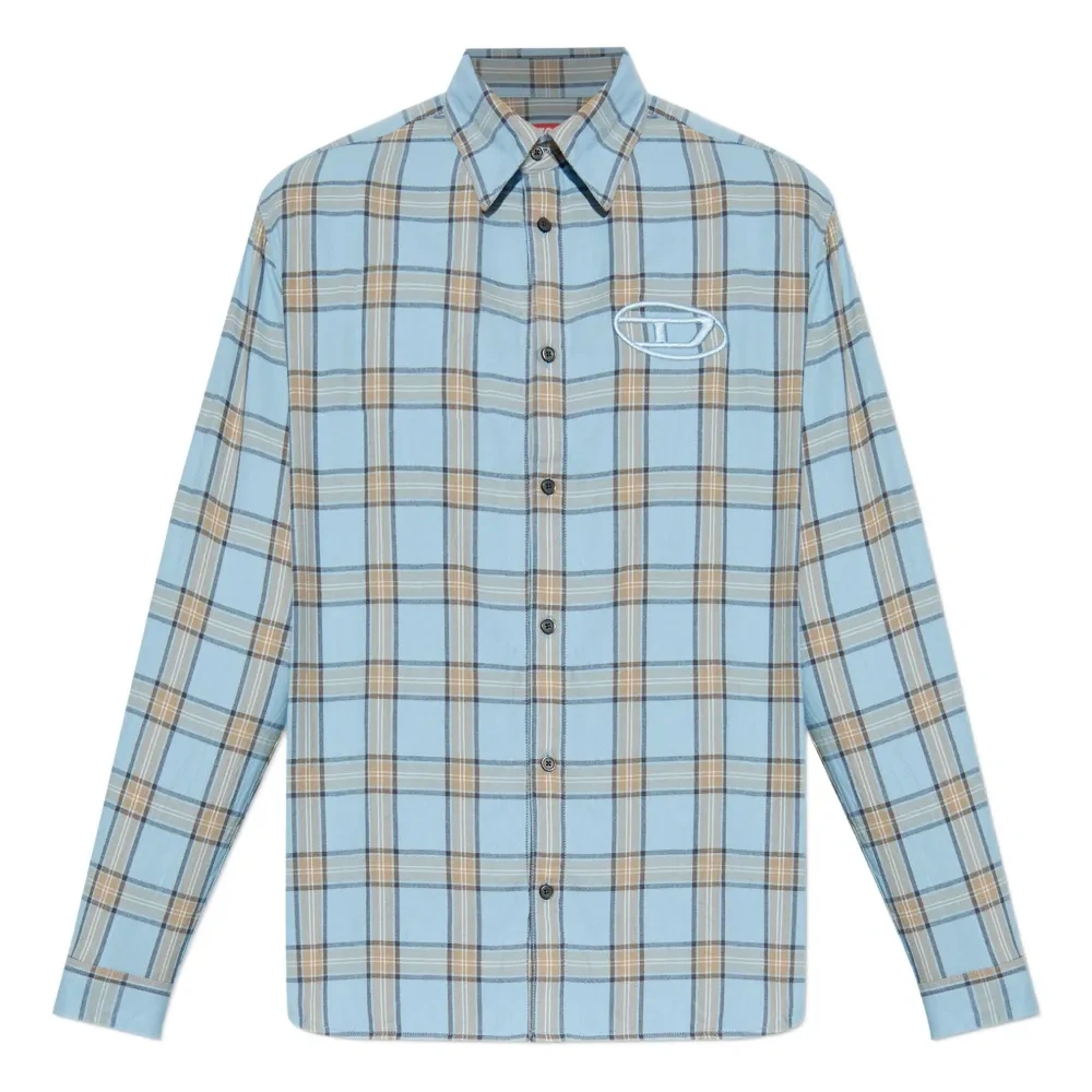 Вышитая клетчатая рубашка S-Simply-Ajfi