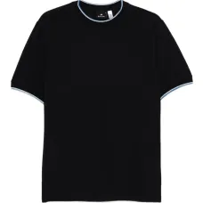 Футболка с контрастной отделкой Футболка с контрастной отделкой