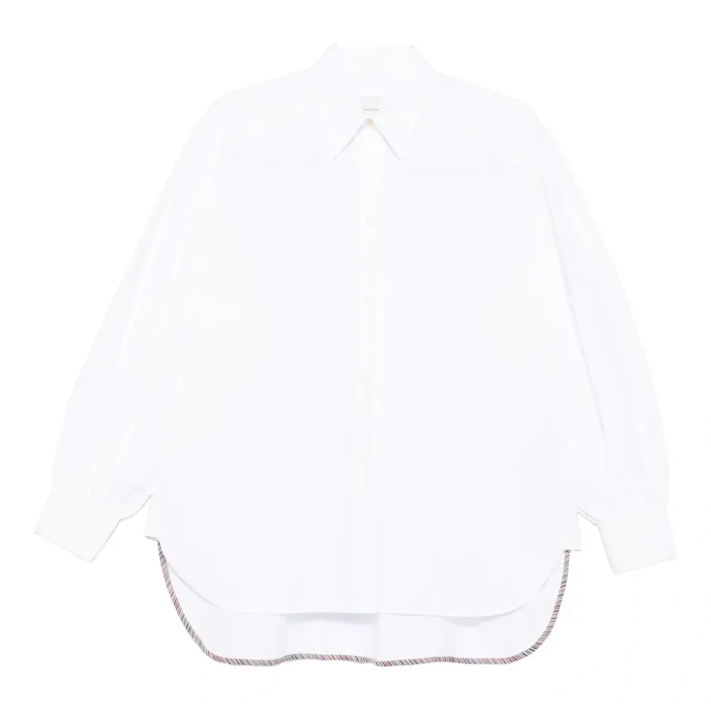 Рубашка с закругленным подолом