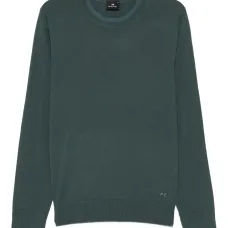 Шерстяной свитер с круглым вырезом Шерстяной свитер с круглым вырезом