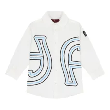 Рубашка с длинными рукавами и логотипом