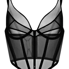 Корсет с сетчатыми вставками Корсет с сетчатыми вставками