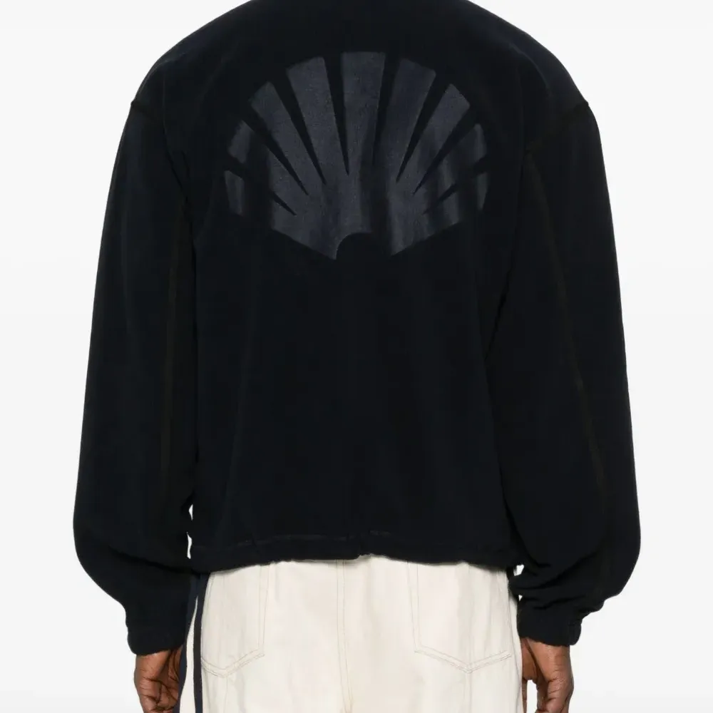 Флисовый свитшот на молнии