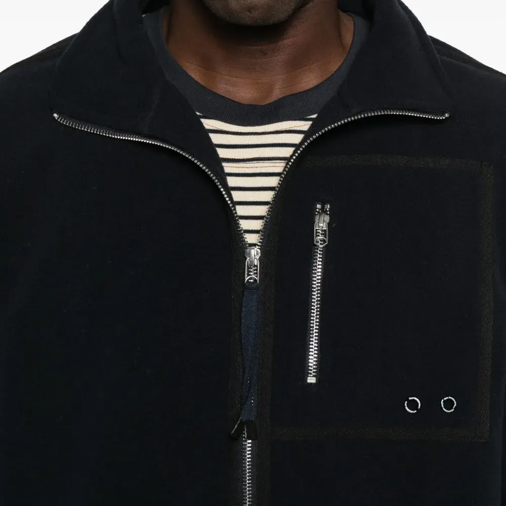 Флисовый свитшот на молнии