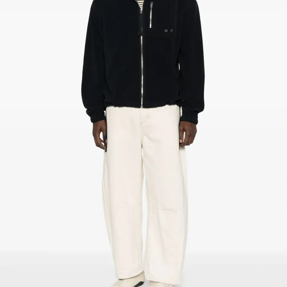 Флисовый свитшот на молнии