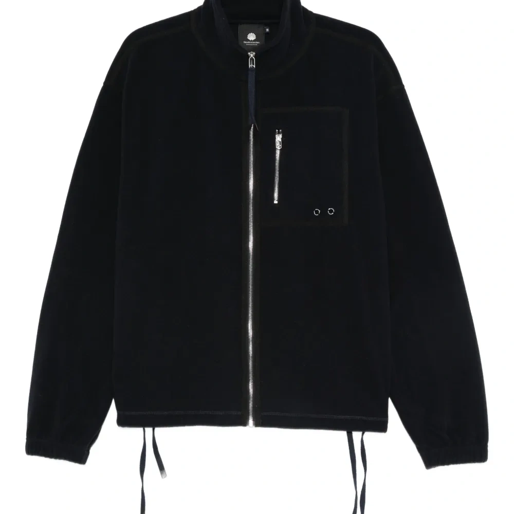 Флисовый свитшот на молнии