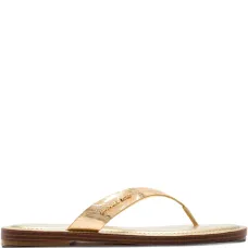 Шлепанцы Koko с эффектом металлик