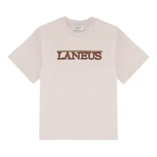 Футболка из джерси с вышитым логотипом