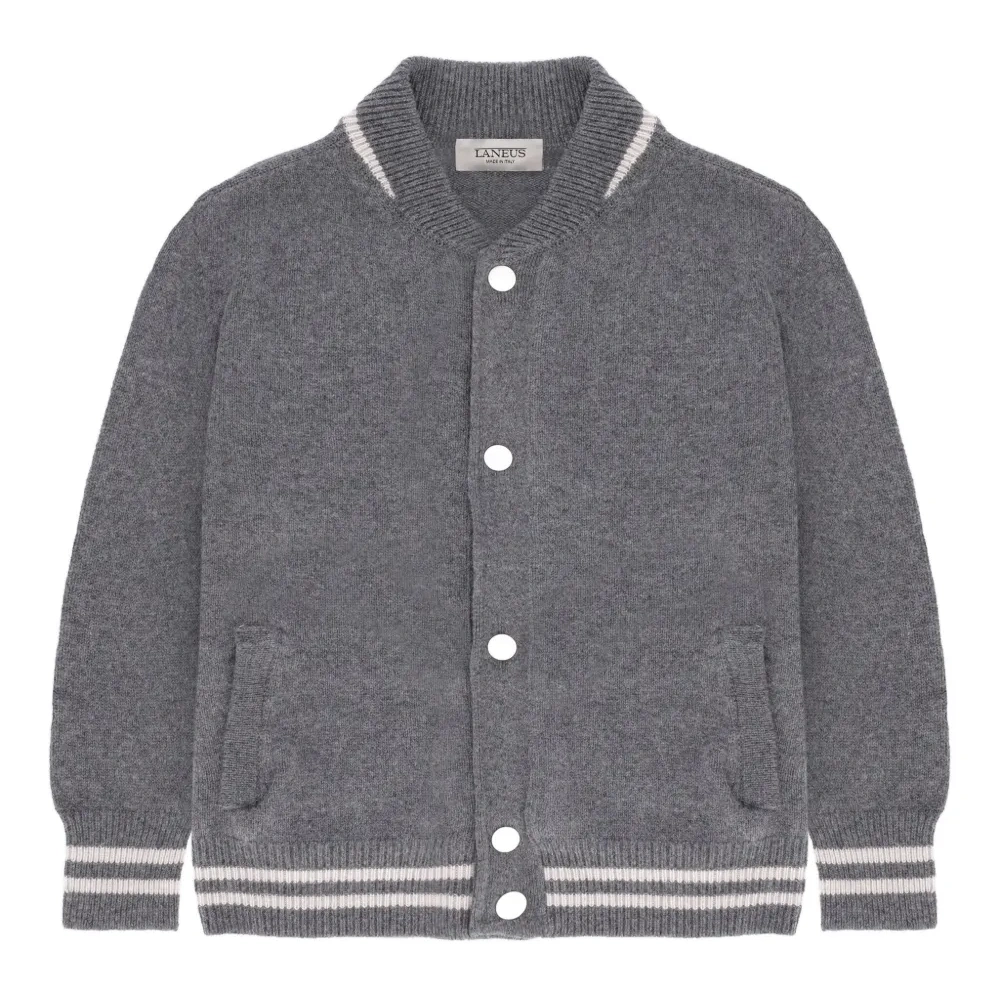 Вязаный бомбер