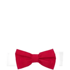 Повязка на голову с атласным бантом