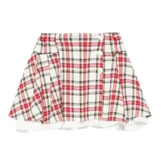 Клетчатая юбка с оборками Клетчатая юбка с оборками