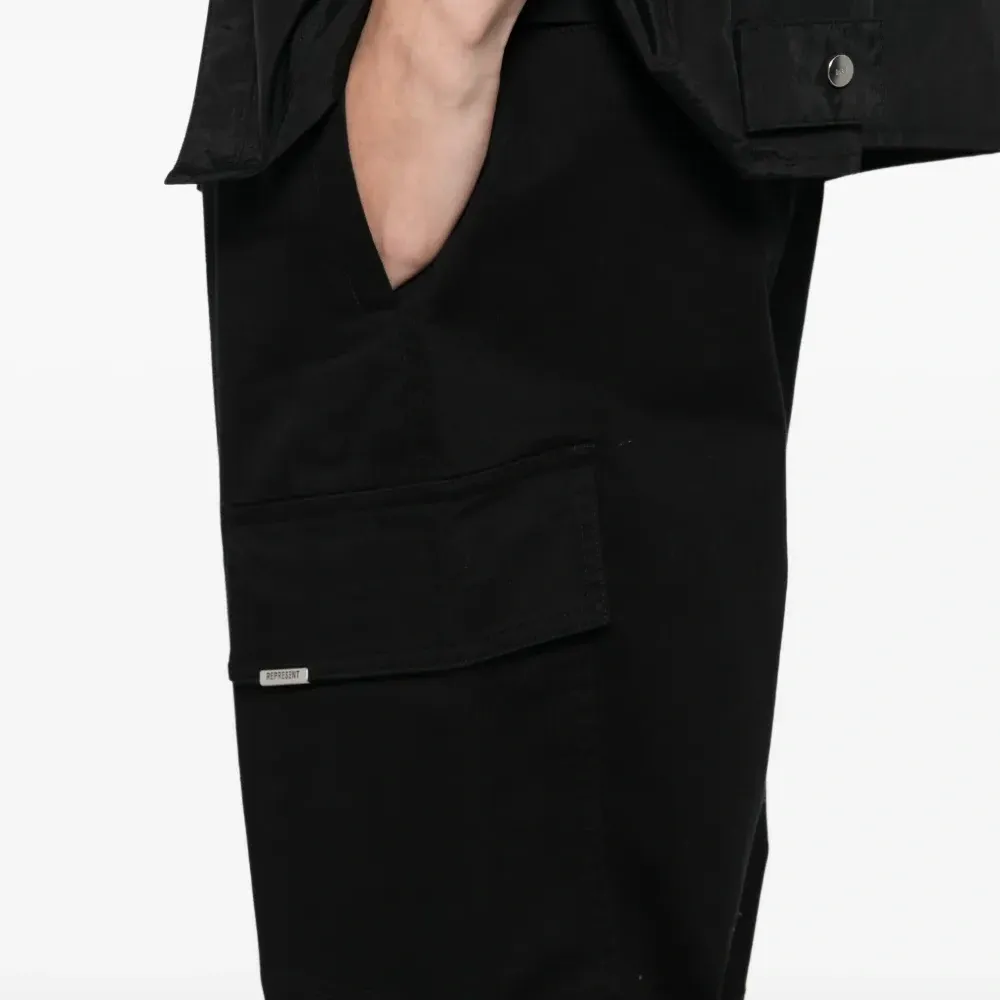 Брюки карго с манжетами