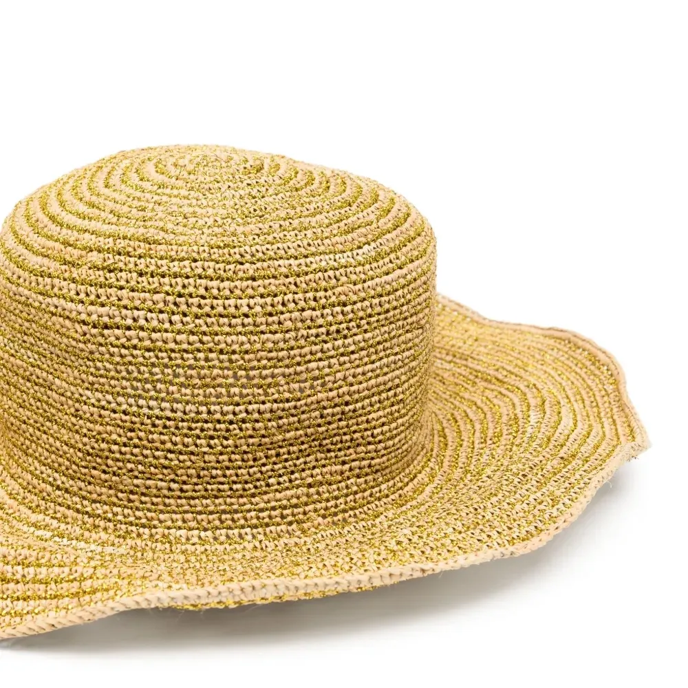 Шляпа в технике кроше