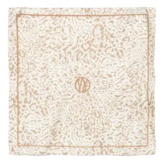 Платок с леопардовым принтом