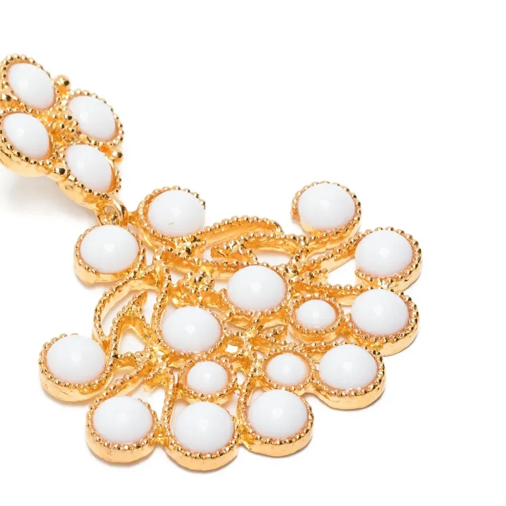 Серьги с бусинами