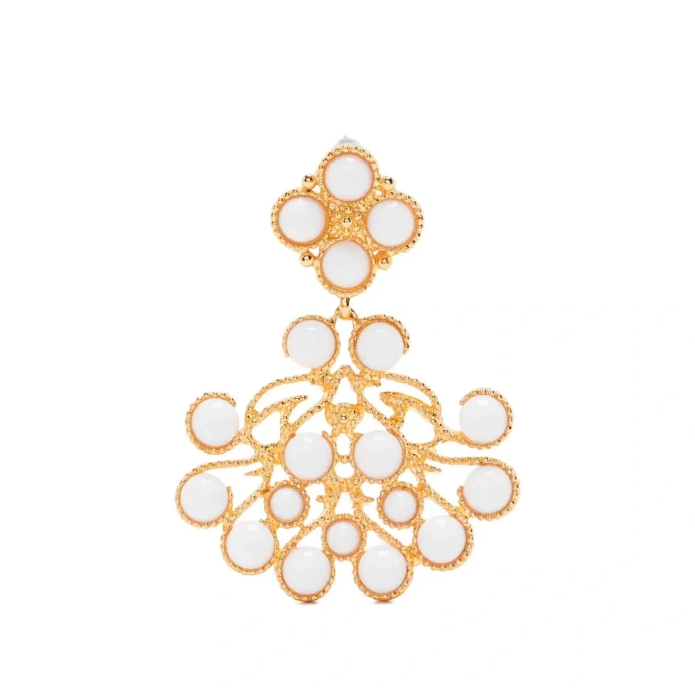 Серьги с бусинами