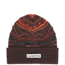 Шапка бини с узором