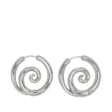 Витые серьги-кольца