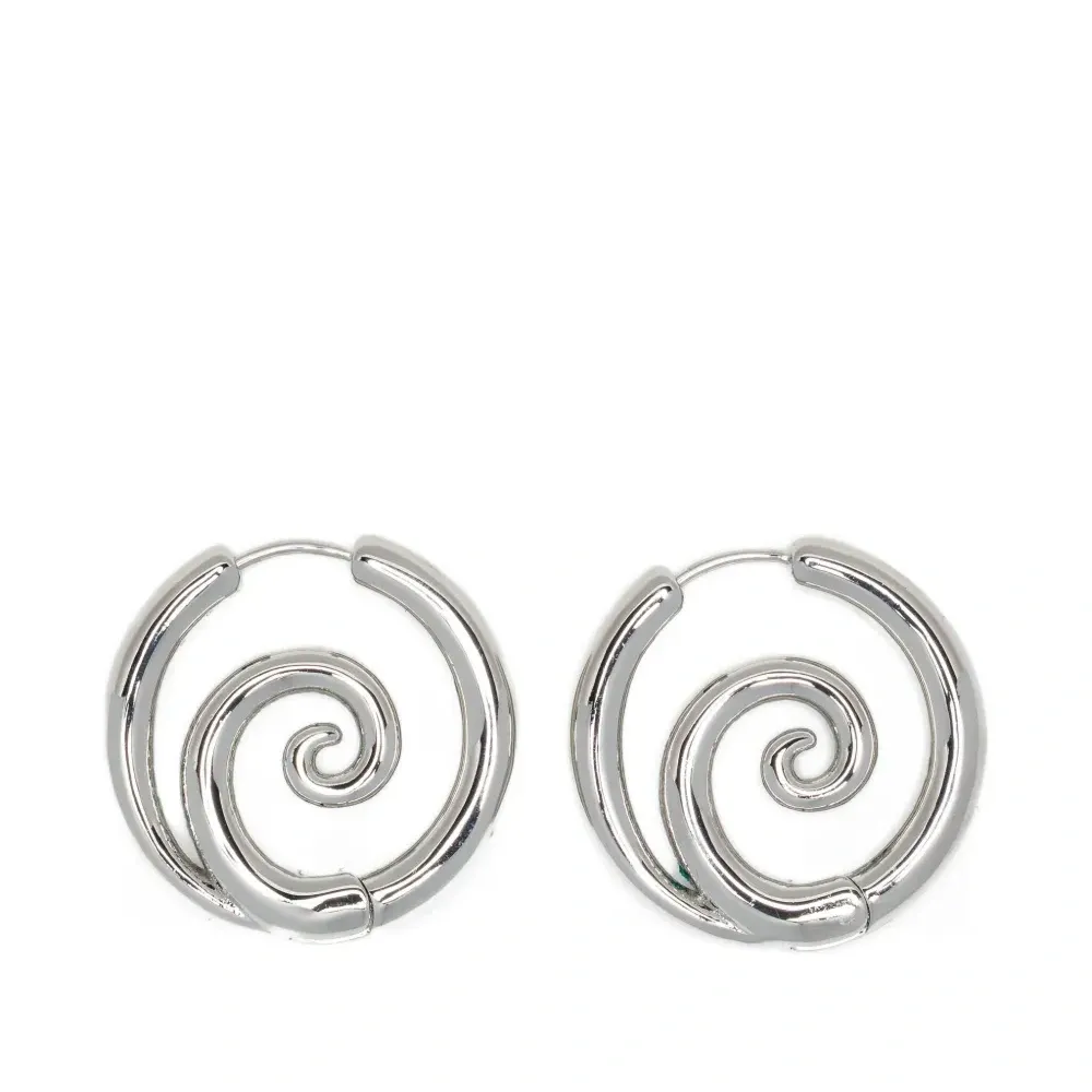 Витые серьги-кольца