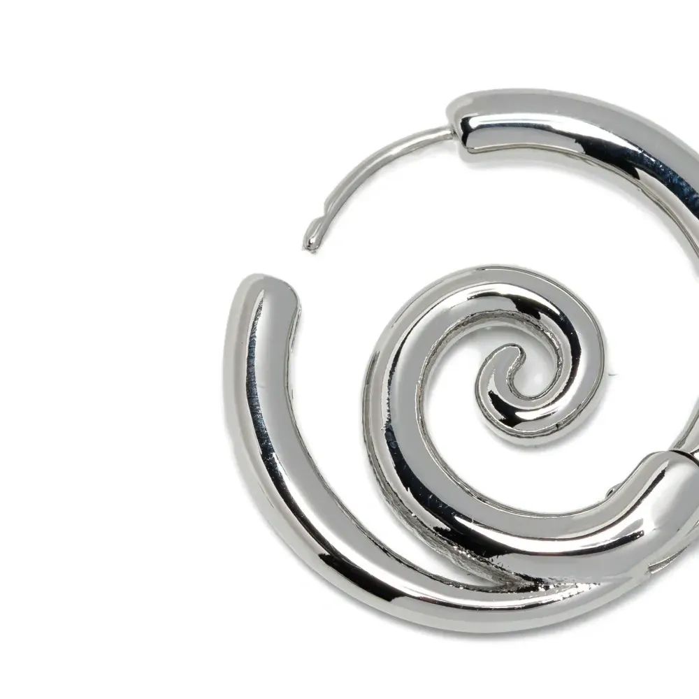 Витые серьги-кольца