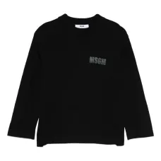 Свитер MSGM KIDS черного цвета