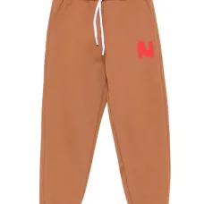 Брюки с кулиской и логотипом Брюки с кулиской и логотипом