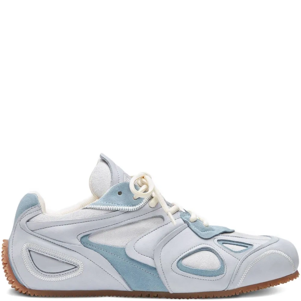 Кроссовки со вставками