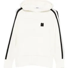 Худи с отделкой в полоску