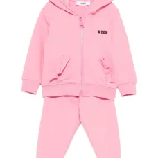 Спортивный костюм с оборками и логотипом