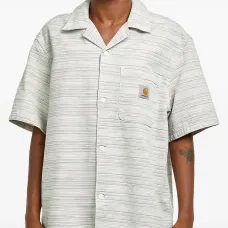 Полосатая рубашка с карманами