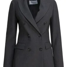 Двубортный блейзер с карманами