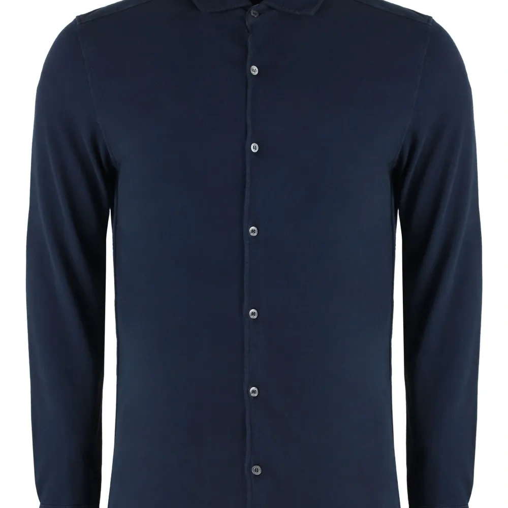 Рубашка с закругленным подолом