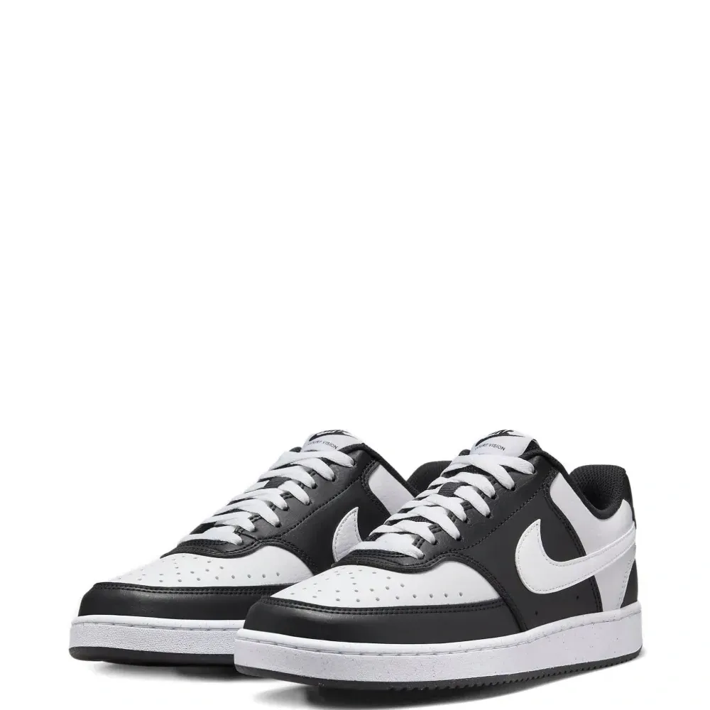 Кроссовки Court Vision Low Next Nature Black/White