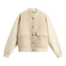 Бомбер на пуговицах Бомбер на пуговицах