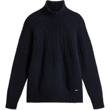 Джемпер фактурной вязки с высоким воротником Джемпер фактурной вязки с высоким воротником