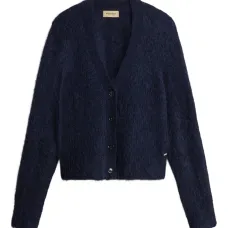 Кардиган с V-образным вырезом