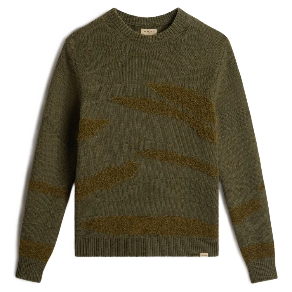 Свитер с круглым вырезом