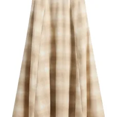 Юбка со складками и эффектом омбре