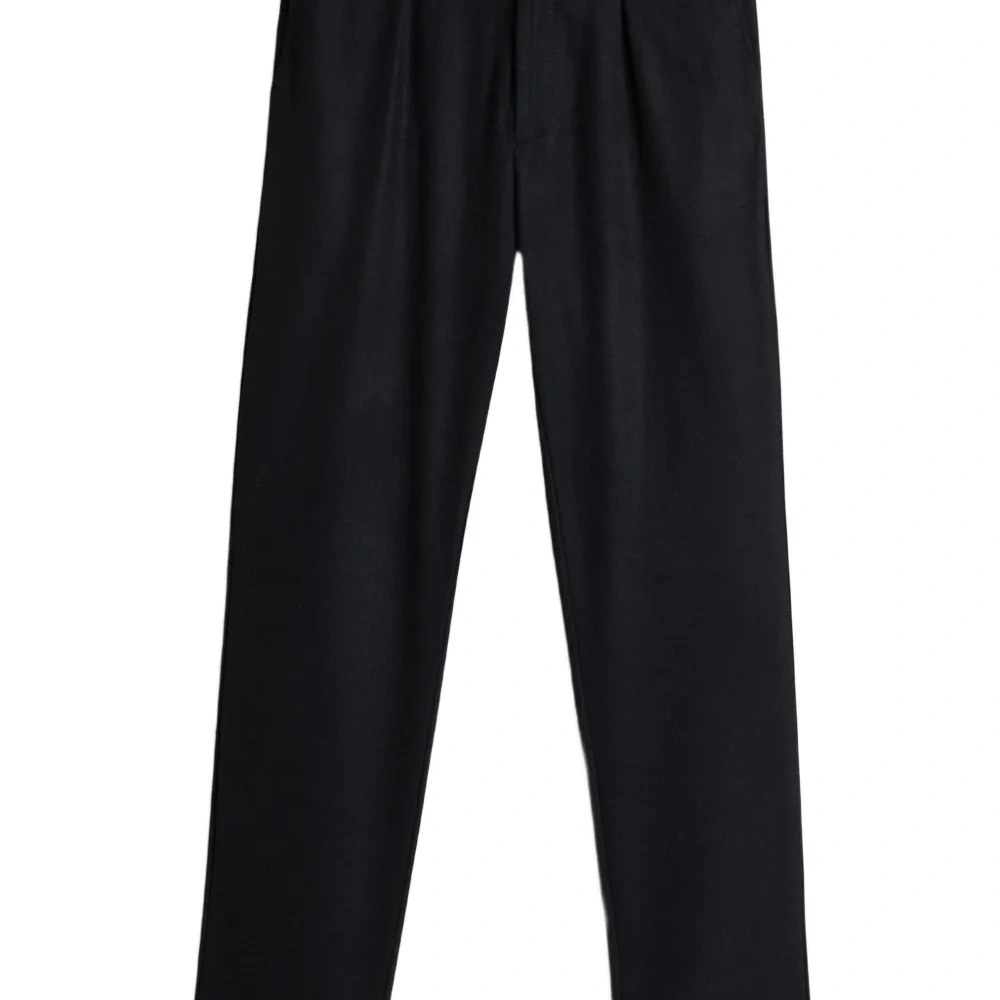 Брюки с кулиской и складками