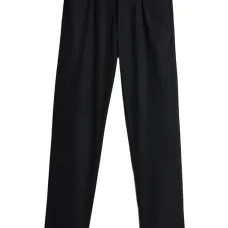 Брюки с кулиской и складками