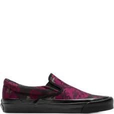 Слипоны с цветочным принтом